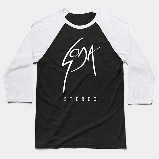 SODA STEREO BAND Baseball T-Shirt by Kurasaki